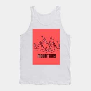 Designed for mountain and nature lovers Tank Top